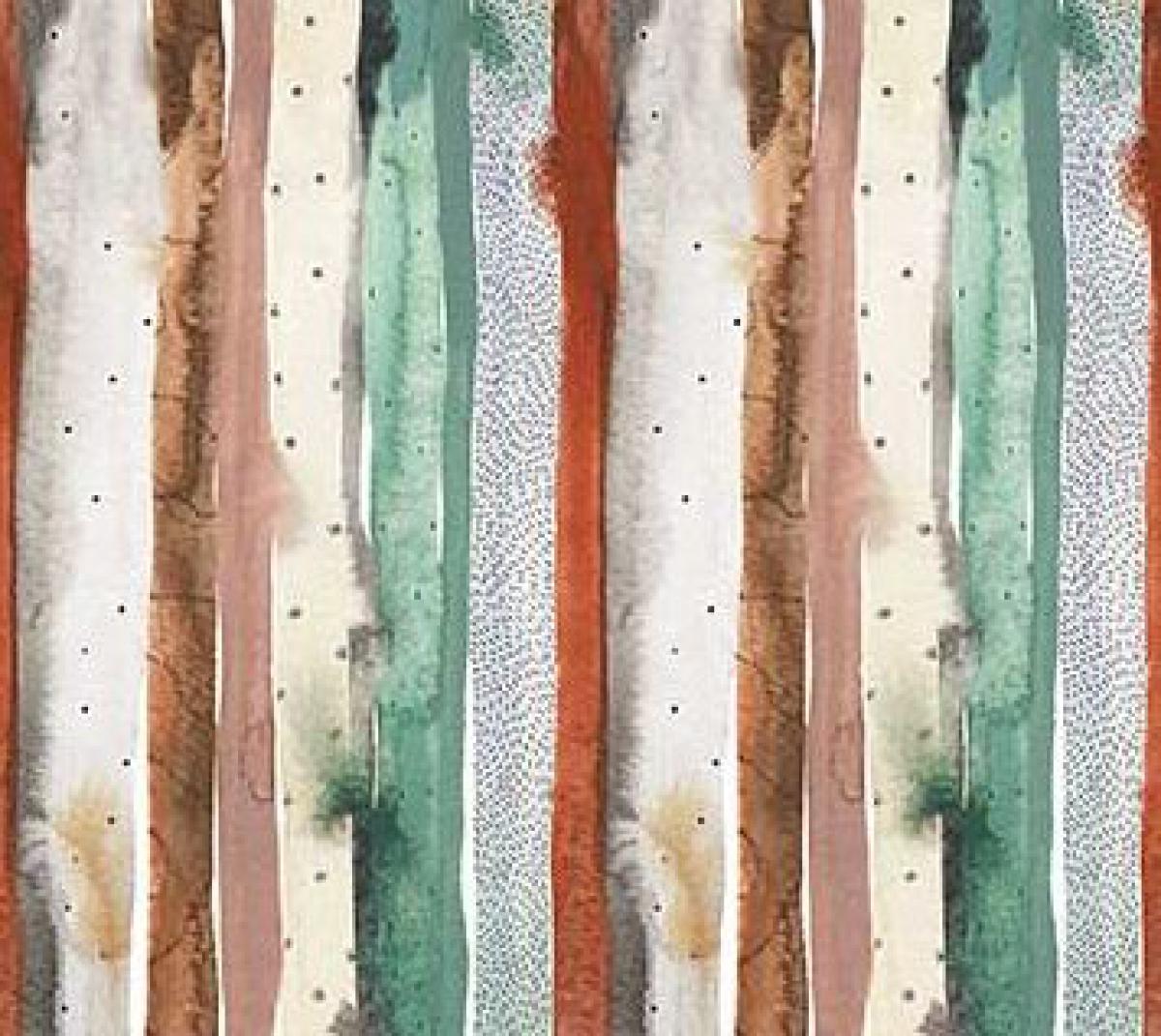 Figo Fabrics Desert Wilderness 90101-71 strepen multi