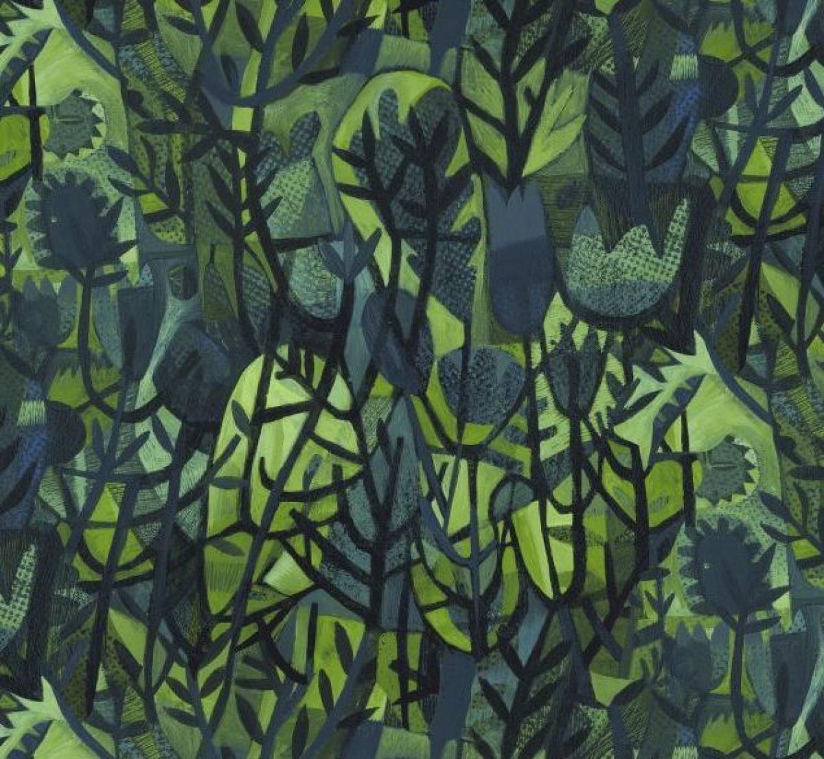 Free Spirit Find the Birds PWSE008 verde green