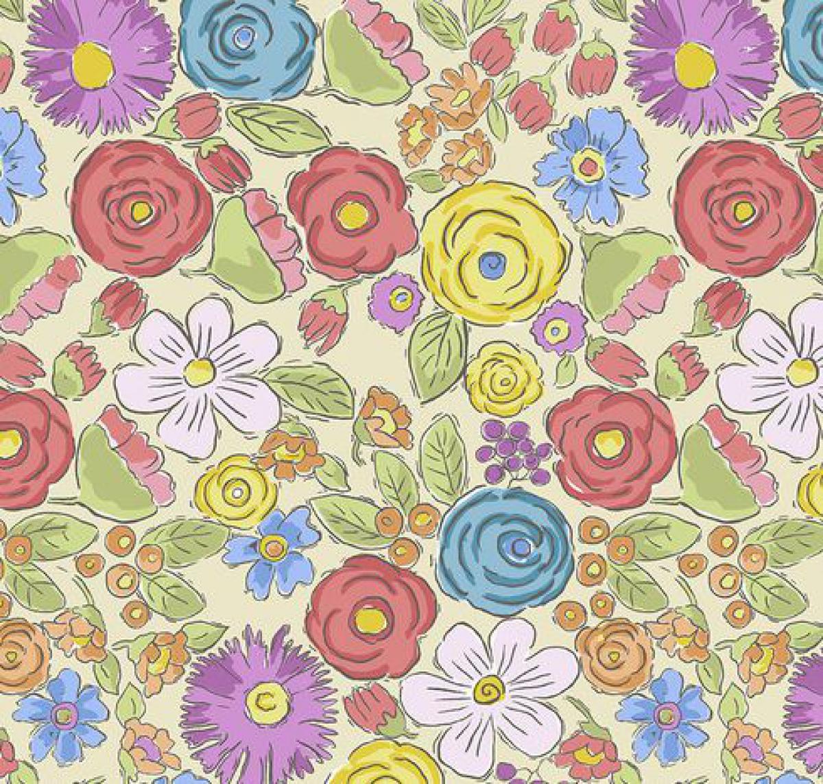 Free Spirit Color Fusion Coral bloemen geel PWLH020