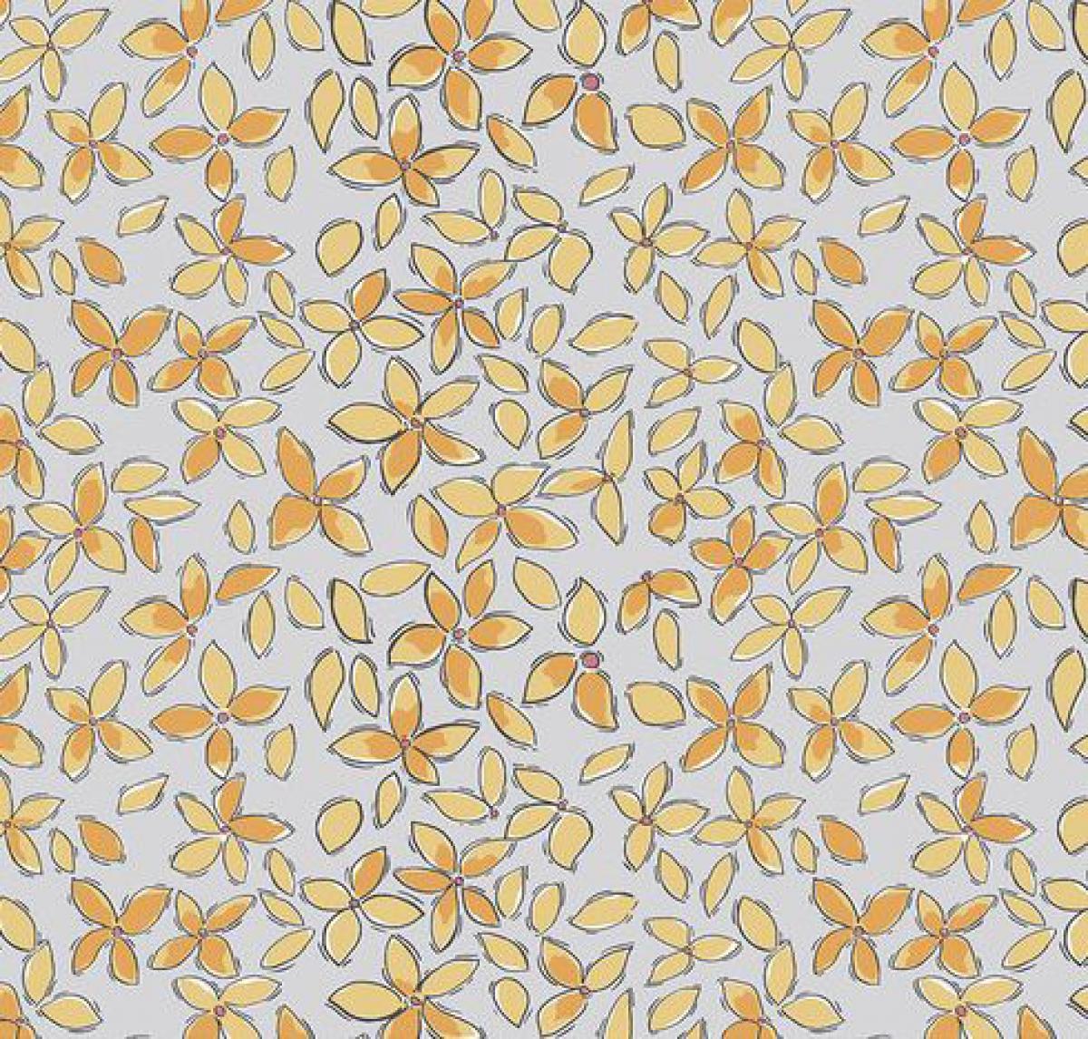Free Spirit Color Fusion Coral bloemen grijs PWLH021