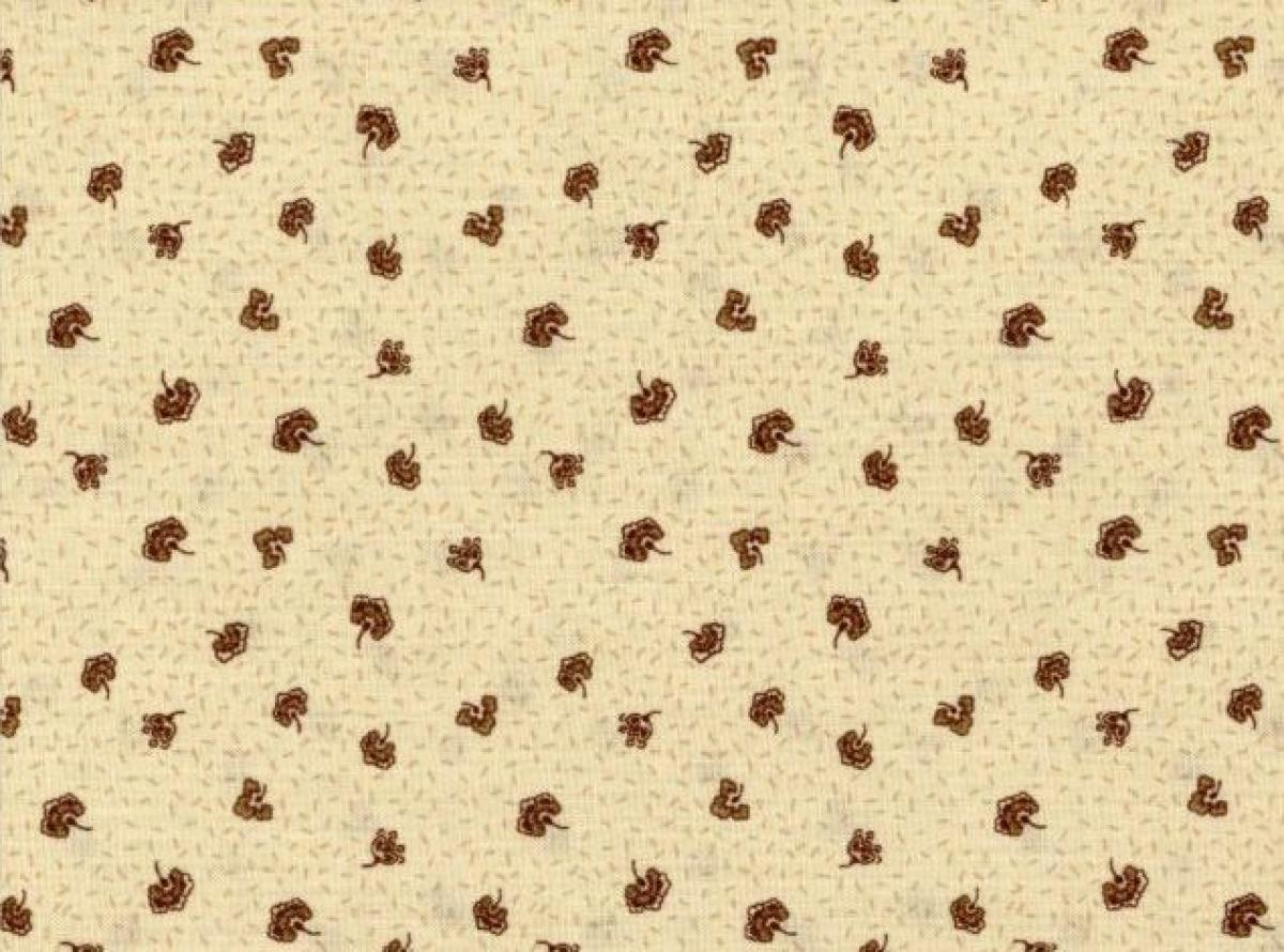 Gallery by Choice Fabrics Cumberland bloemen 10212-003 crème