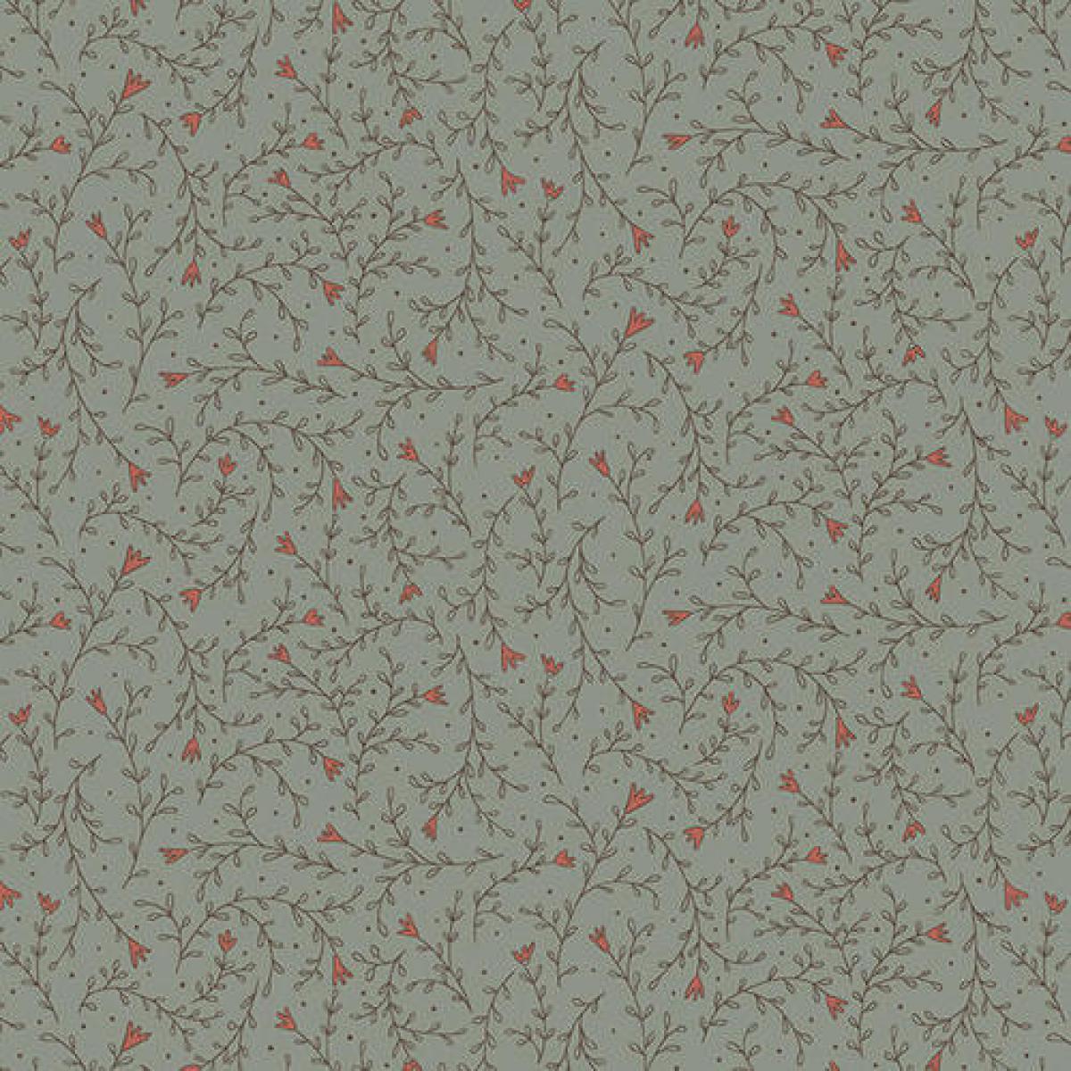 Henry Glass Fabrics Winter Wonderland takje 2305-77 blauw