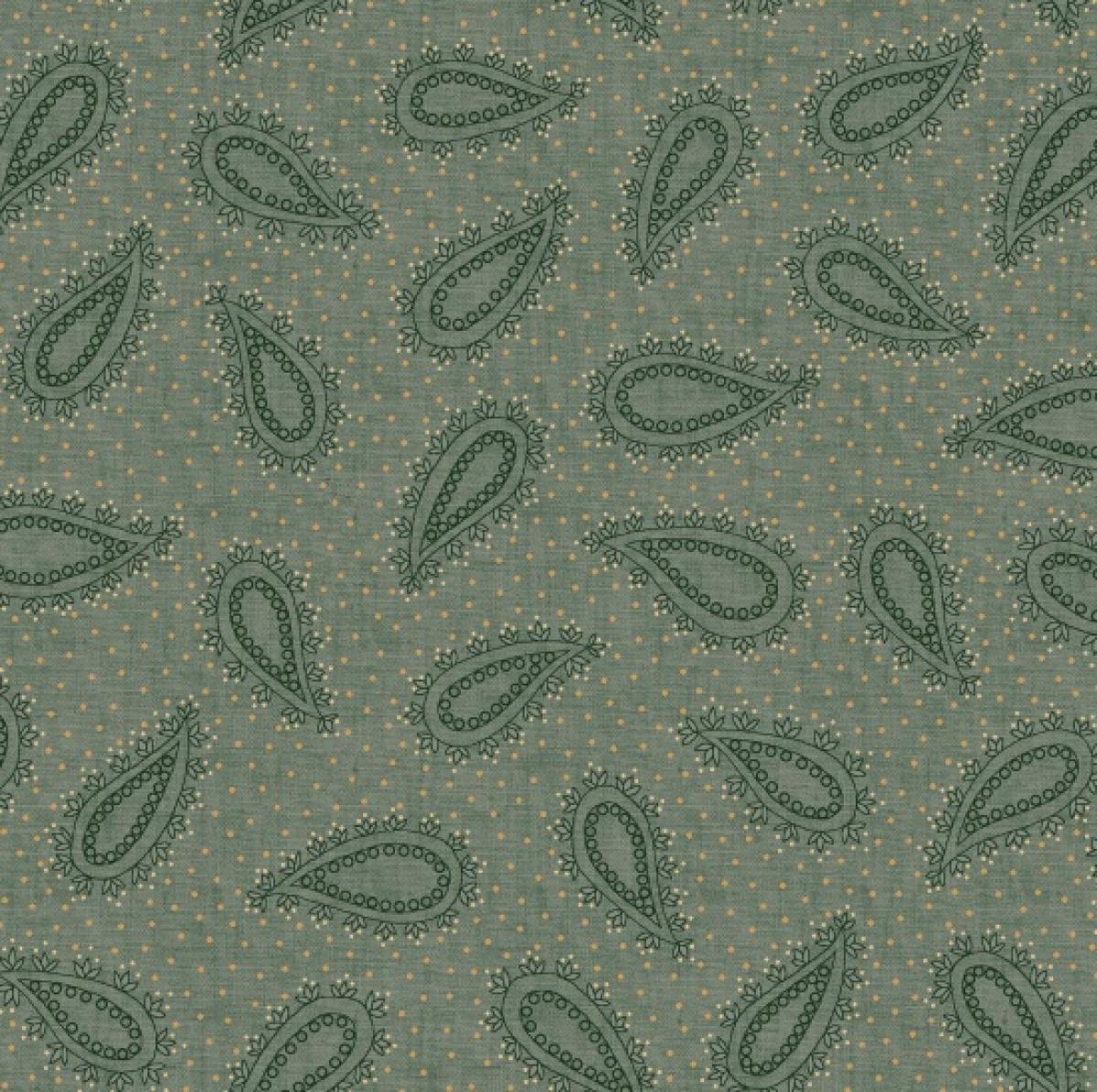 Henry Glass Fabrics 6712-11 Fiddlesticks and Fancies paisley
