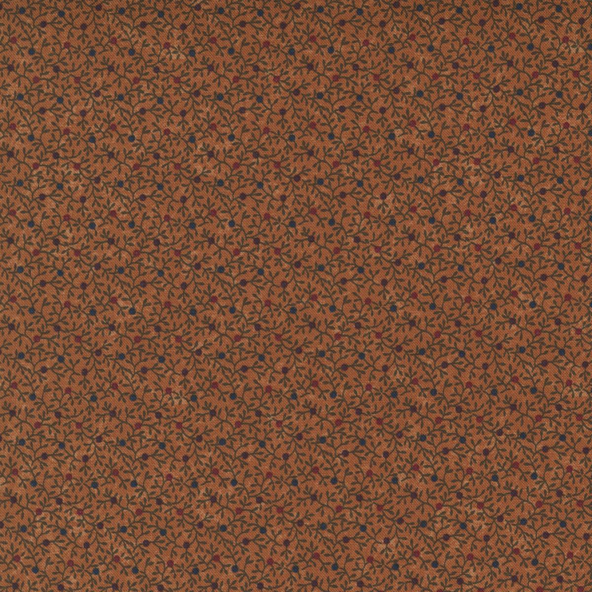 Moda Hope Blooms 9673-17 takje oranje-bruin
