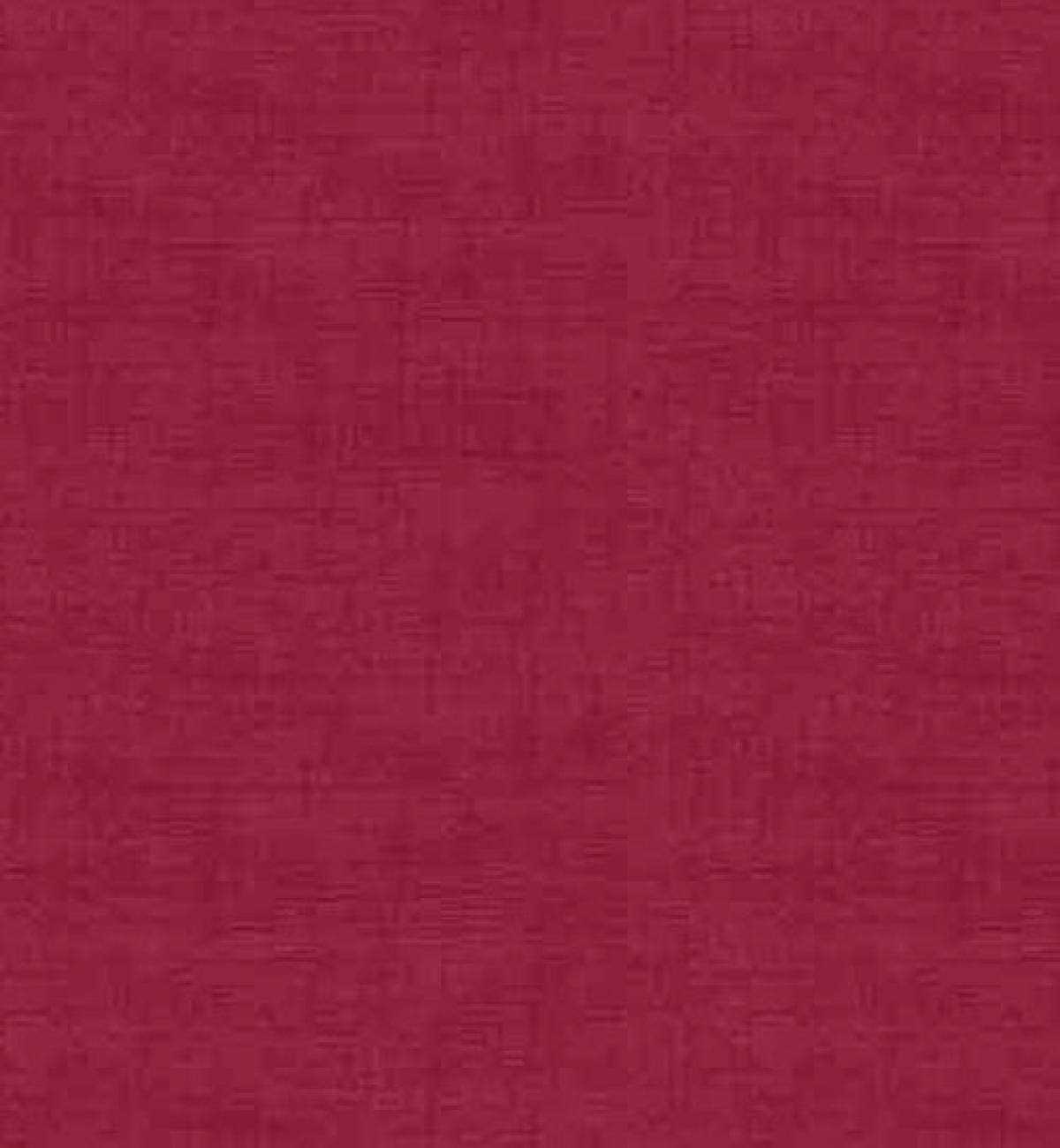 Makower Linen Texture 1473 R8 Burgundy rood