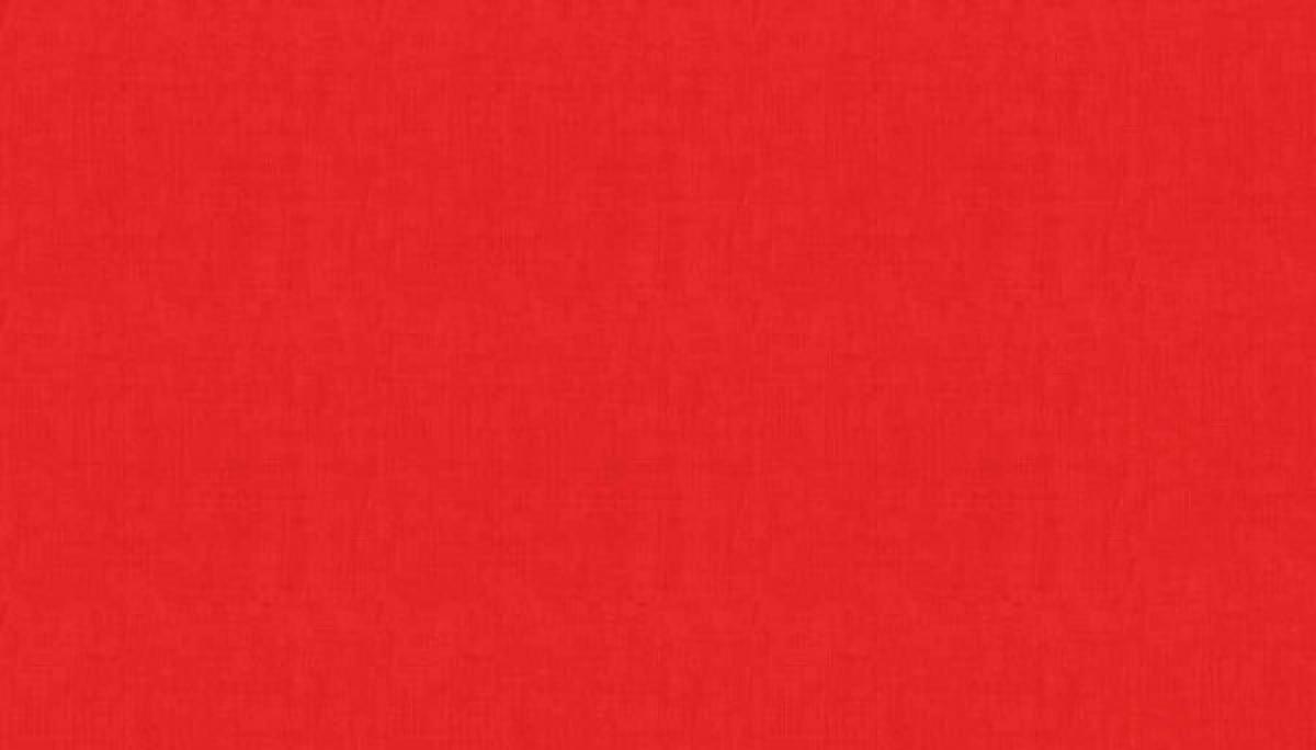 Makower Linen Texture 1473 R Red rood 