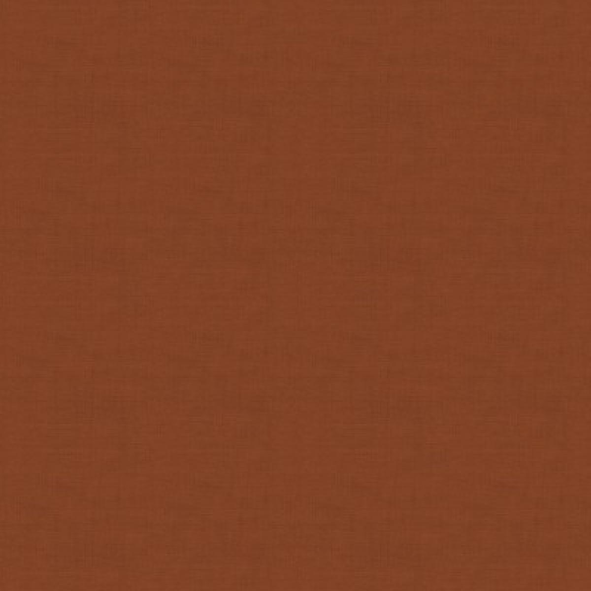 Makower Linen Texture 1473 V27 Rust bruin