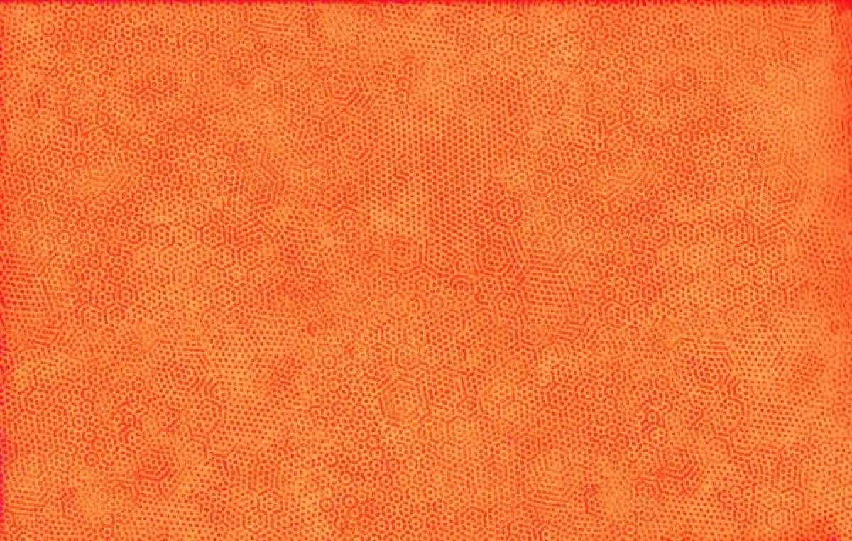 Makower Dimples 1867 O1 Carrot oranje
