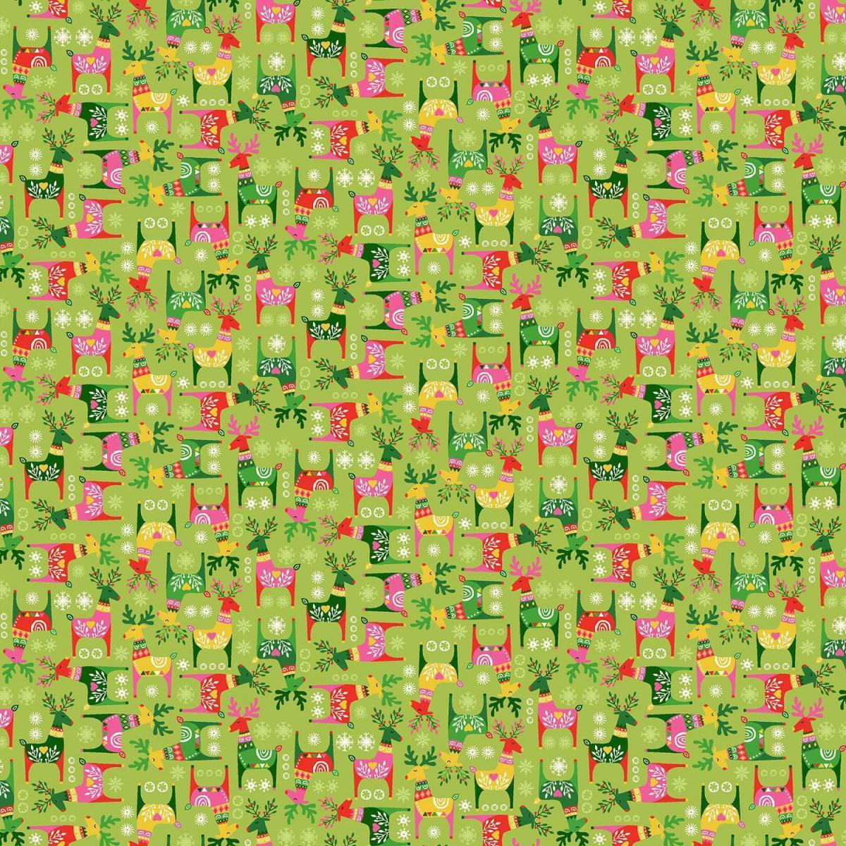 MK Brights Ornaments 023-G kerststof groen 