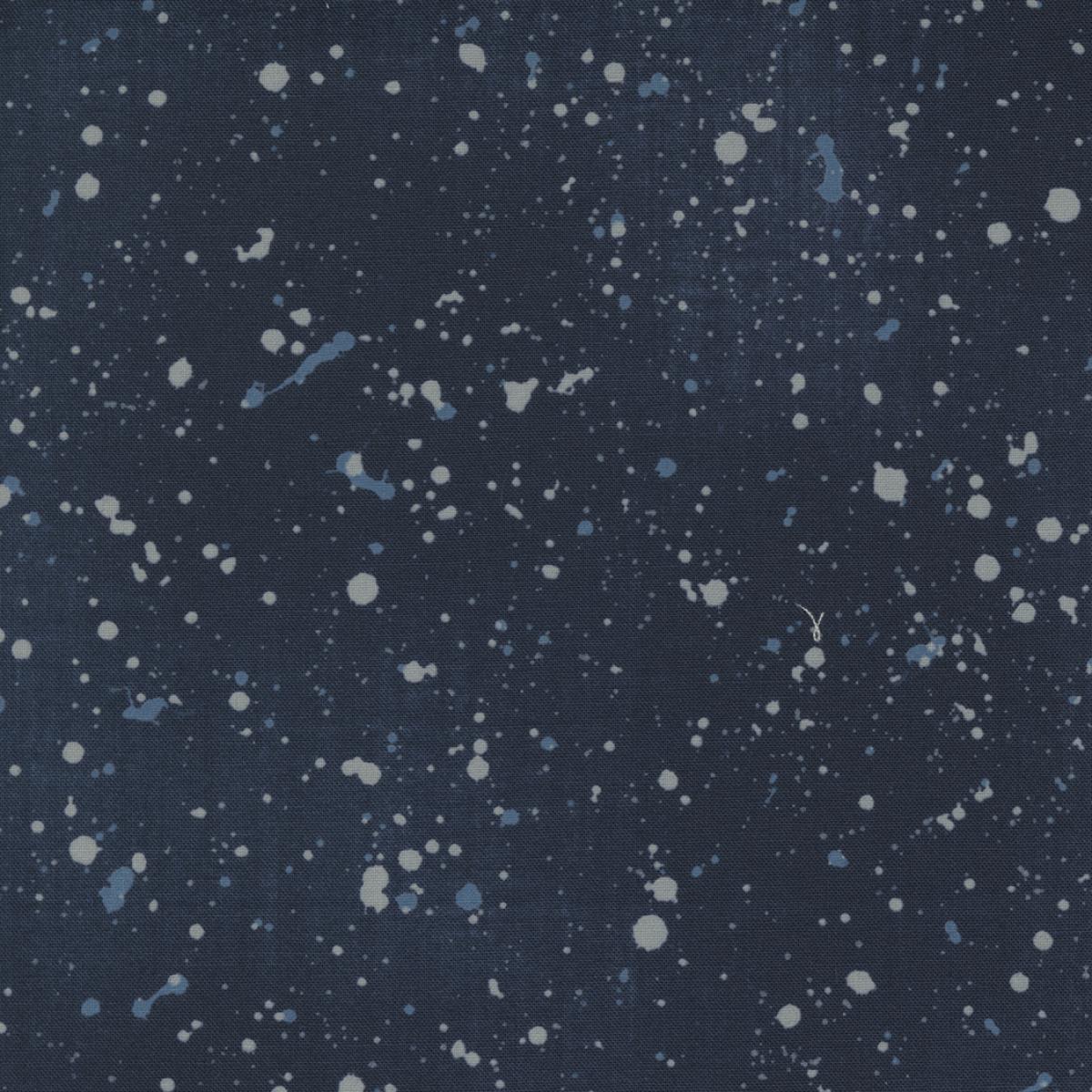Moda Astra 16922-18 stippen donkerblauw 