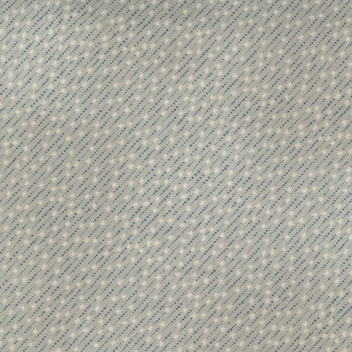 Moda Astra 16924-13 sterren stippen grijs blauw