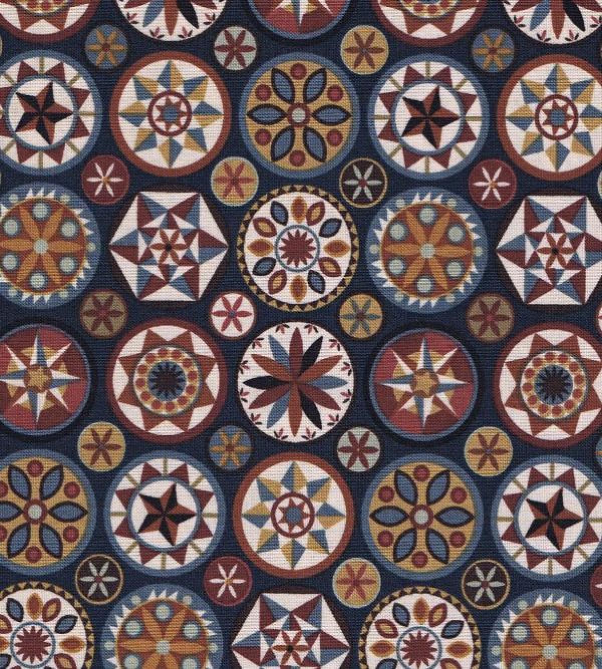Northcott Heritage 21929-68 Quilting blauw