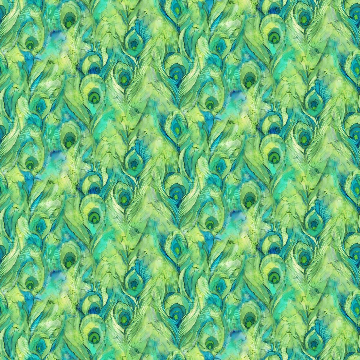 Northcott Allure DP26701-74 groen