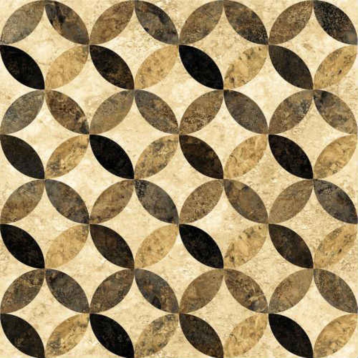 Northcott Stonehenge Gradations Strip-R & No sew cirkel 39343-99 bruin 