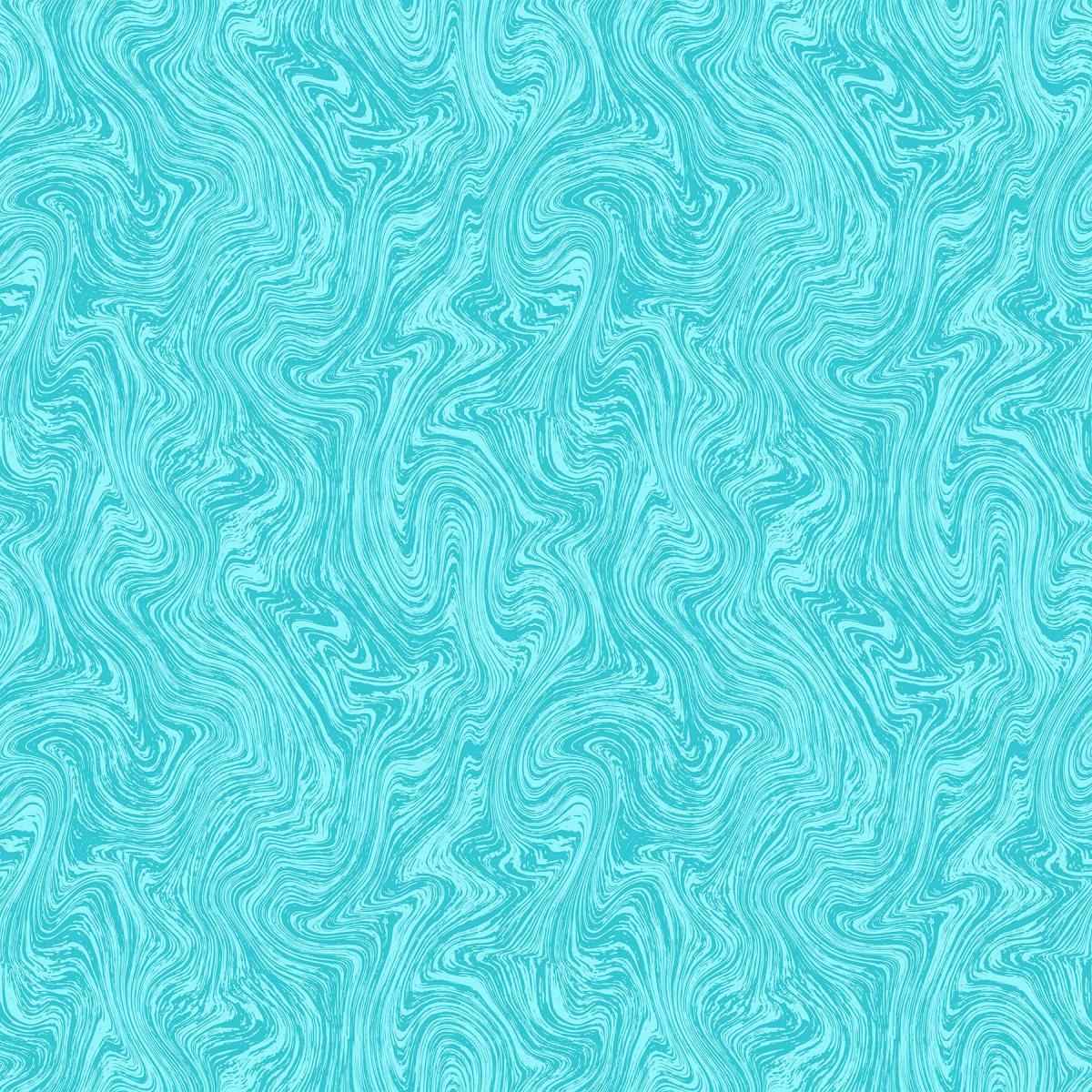 Northcott Fluid 10070-61 Aqueous blauw