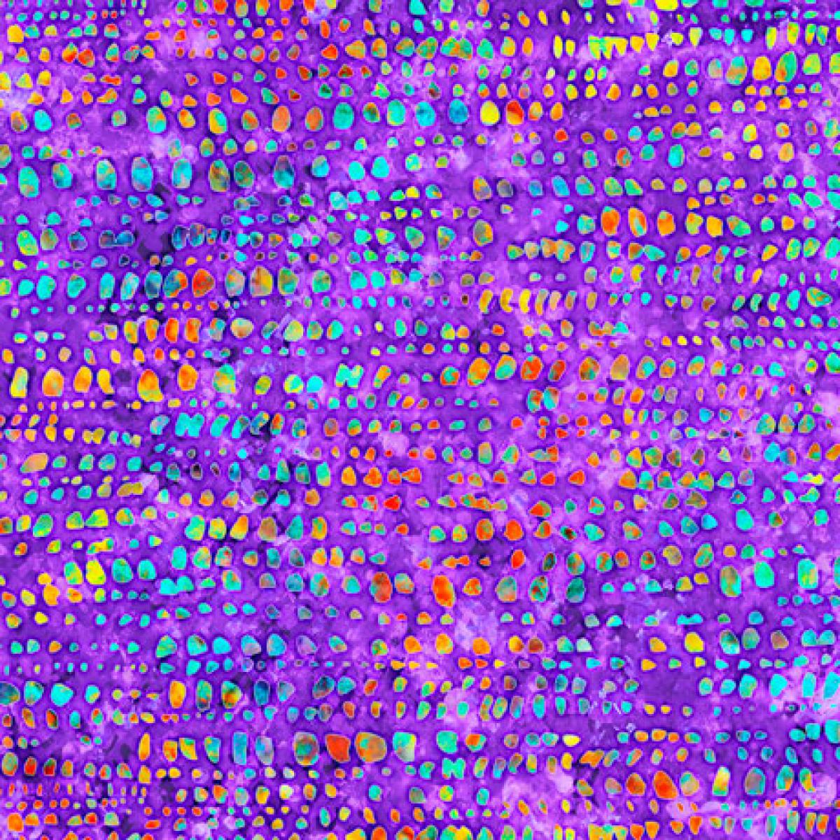 QT Fabrics Radiance 27098-V druppels paars 