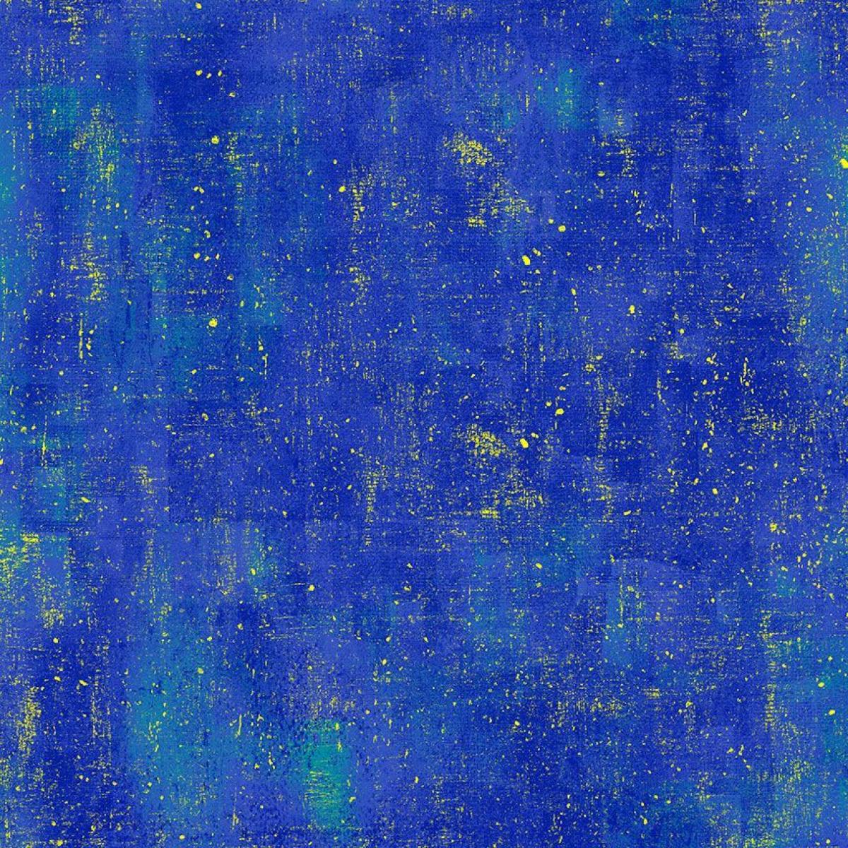 Timeless Treasures CM1887 Cleo blauw/goud