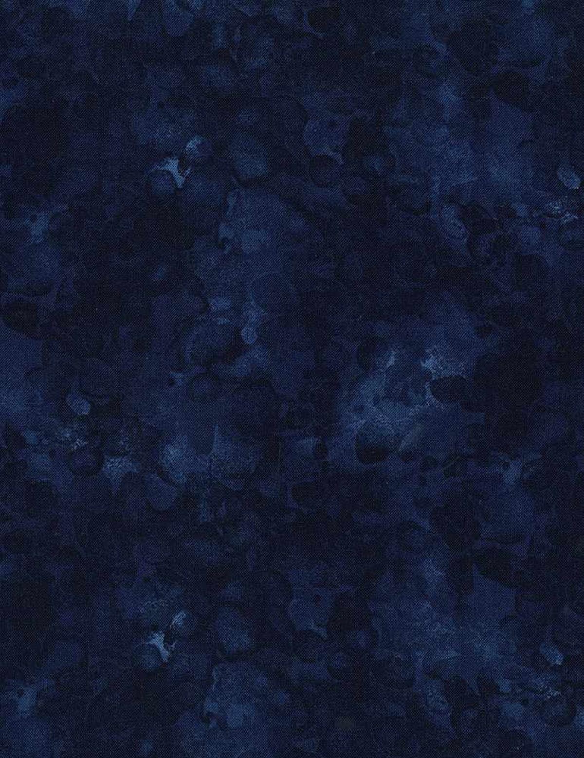 Timeless Treasures Solid Ish C6100 navy blauw