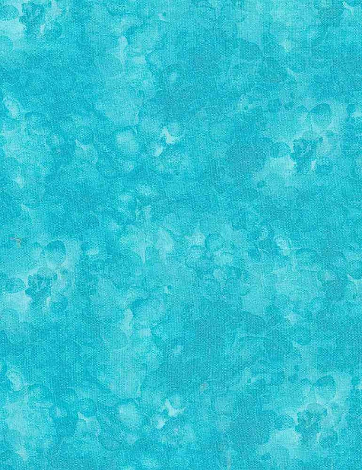 Timeless Treasures Solid Ish C6100 Turqoise blauw