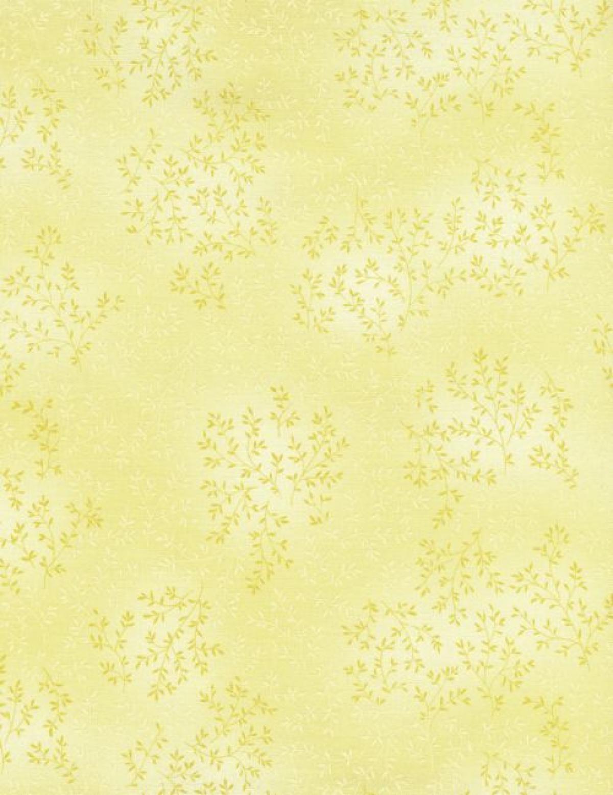 Timeless Treasures Willow Lemon geel