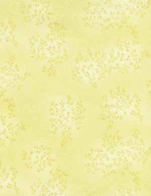 Timeless Treasures Willow Lemon geel